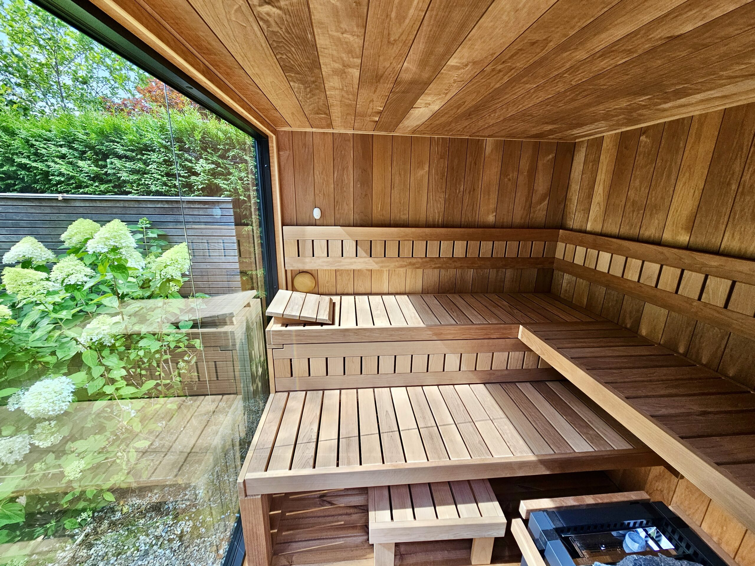 Sauna Auroom Innenausbau