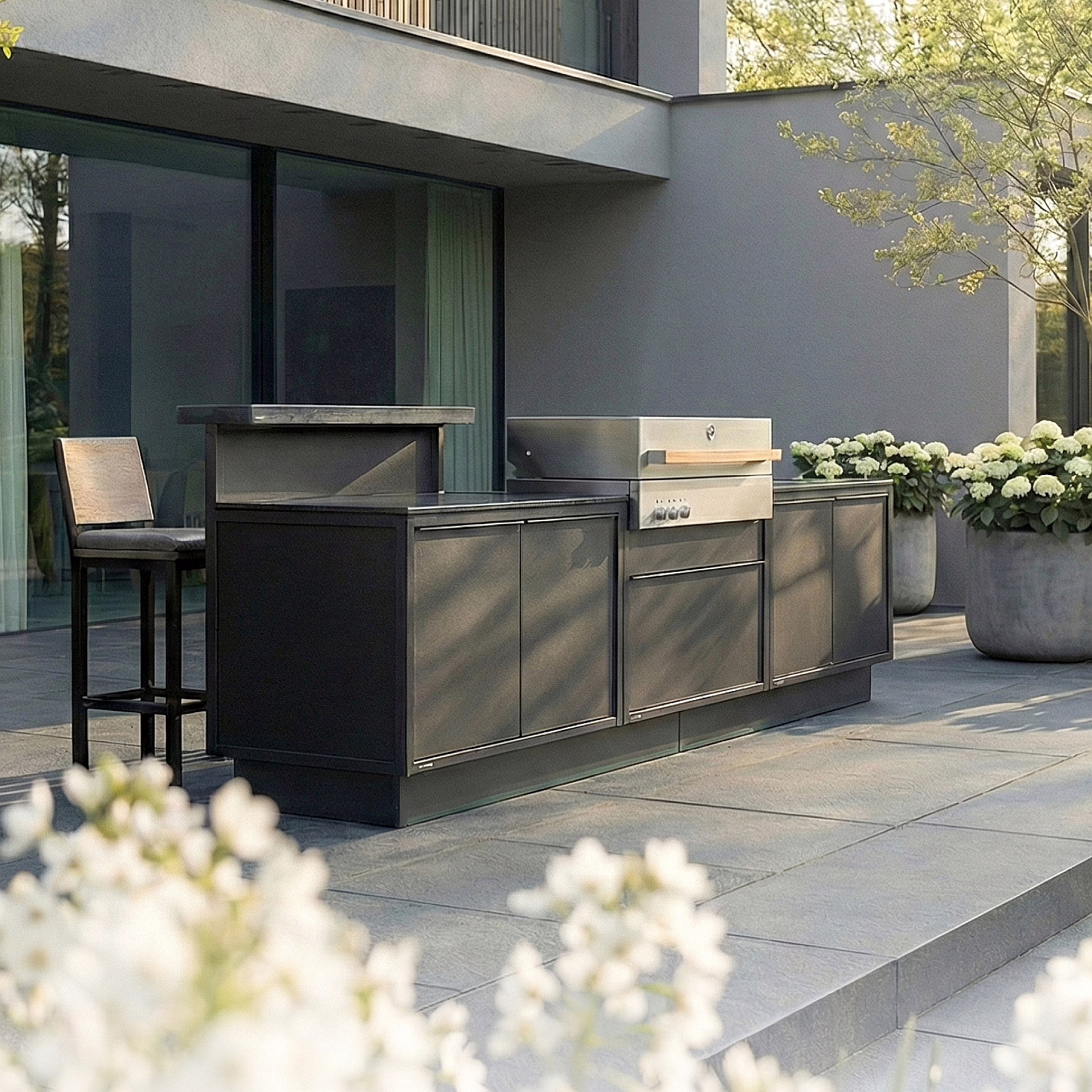 BURN Outdoor Kitchen Bönsch Gärten Outdoorküche und Grills